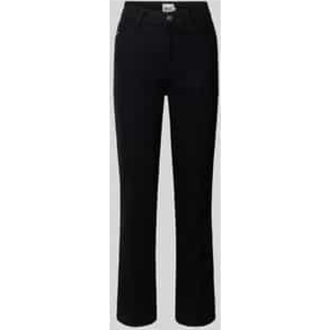 Brax Dames Jeans  Style MAY S CLEAN BLACK BLACK, denim zwart, maat 46K