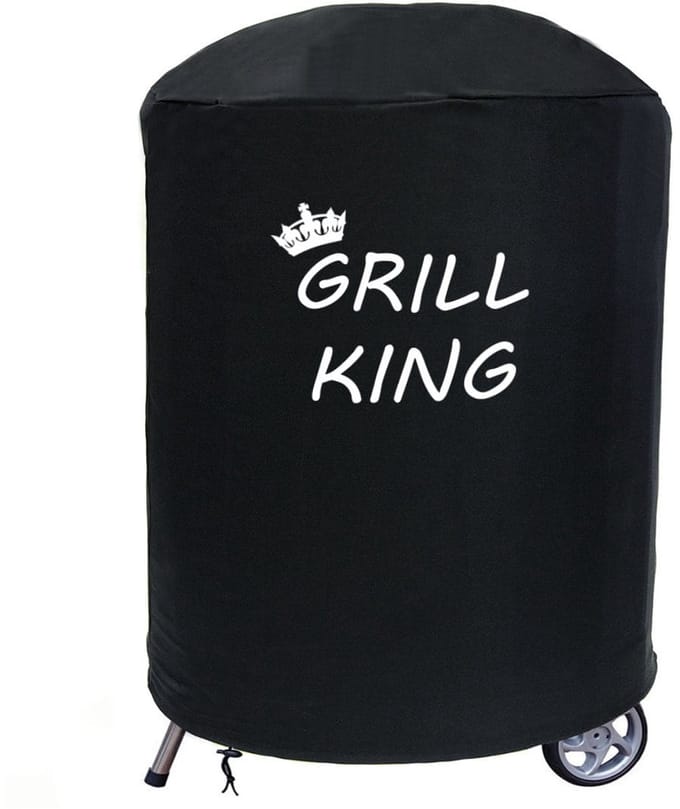 FEROCITY - Grillhoes - 59-69 cm x 90 cm - Waterdicht - UV-bestendig - Polyester - Zwart