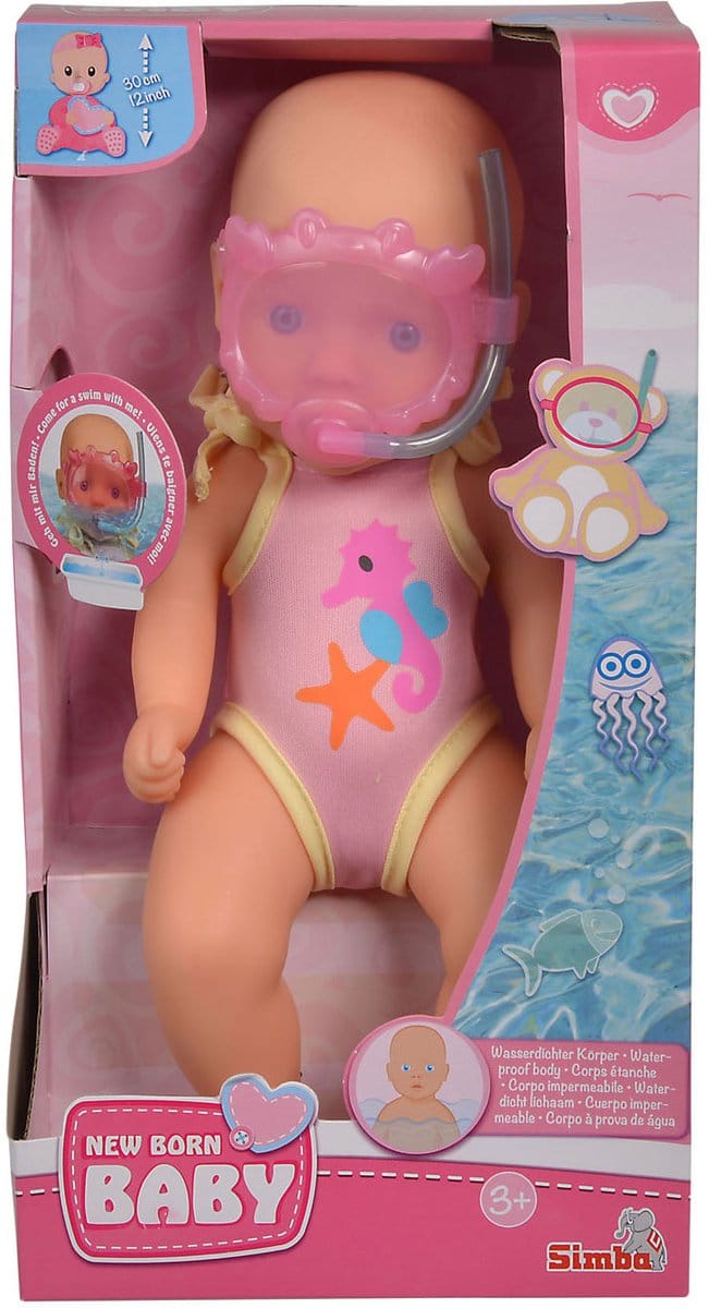 New Born Baby Bath Doll