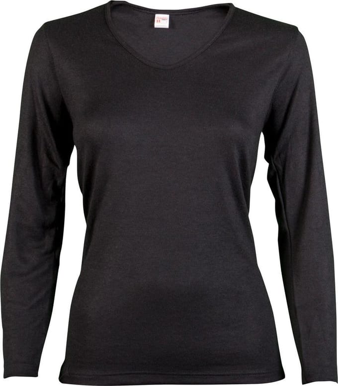 Beeren Dames Thermo Shirt Lange Mouw Zwart L