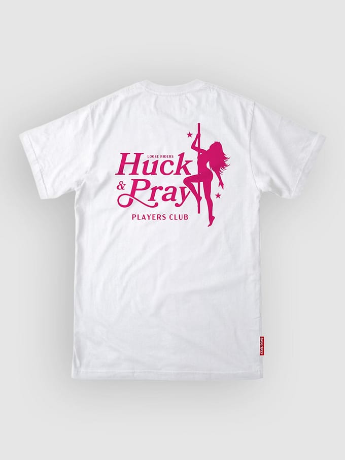 Loose Riders Players Club Tech Tee wit