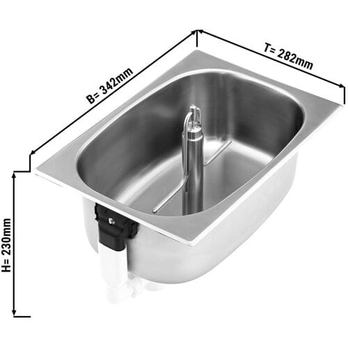 GGM Gastro Behälter- & Gläserdusche mit Wasser-Stopp-Automatik