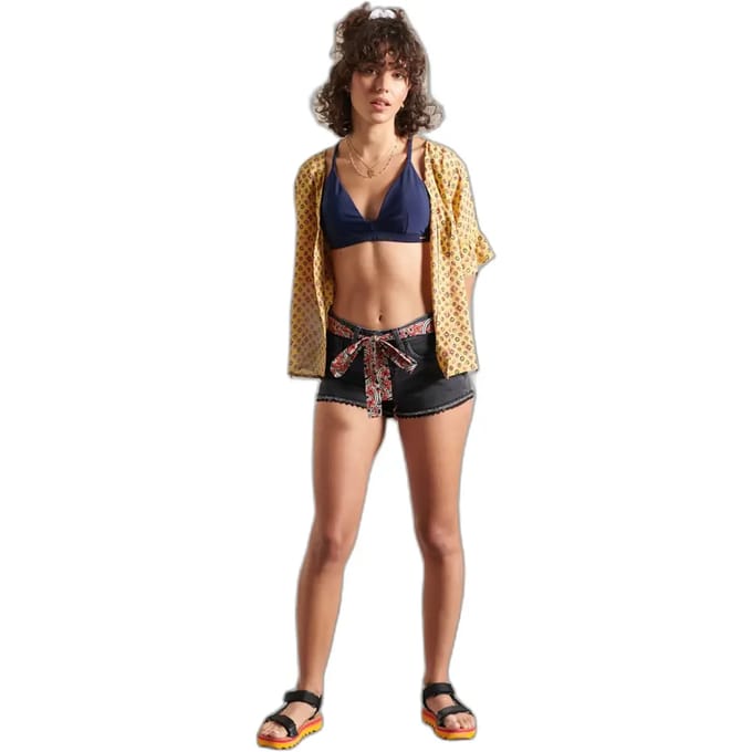 Dames mini shorts met kant Superdry