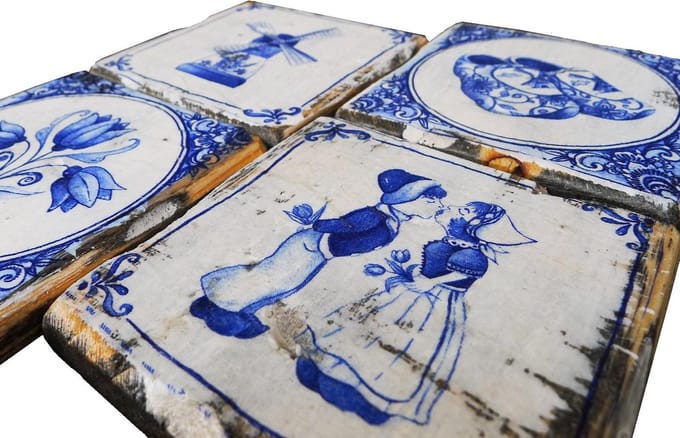 Set Onderzetters Delfts Blauw | GerichteKeuze