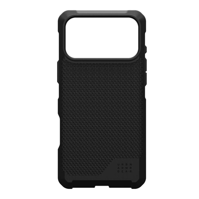 UAG Metropolis LT MagSafe Backcover voor de Apple iPhone 17 Pro - Kevlar Black
