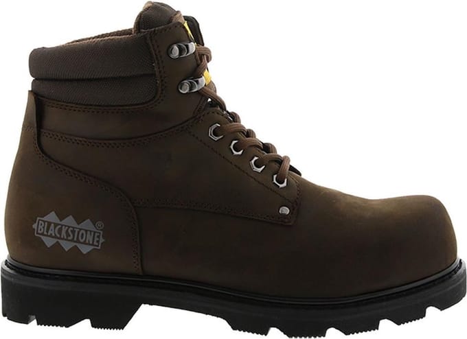 Blackstone 7"SAFETY ANKLE BOOT - 0520 Dark Brown - Veiligheidsschoen (S3) - Maat: 48
