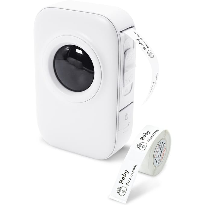 Imprimante d'étiquettes D30 PRO Imprimante d'étiquettes de poche pour smartphone Impression thermique sans fil BT Prise en charge 203 DPI blanc