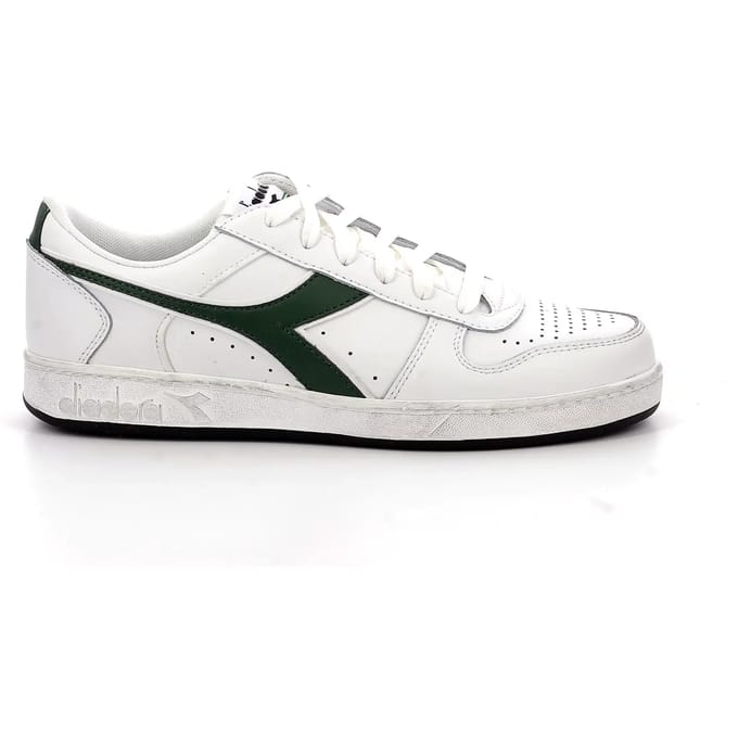 Diadora Magic Basket Low Icona Wit-Groen