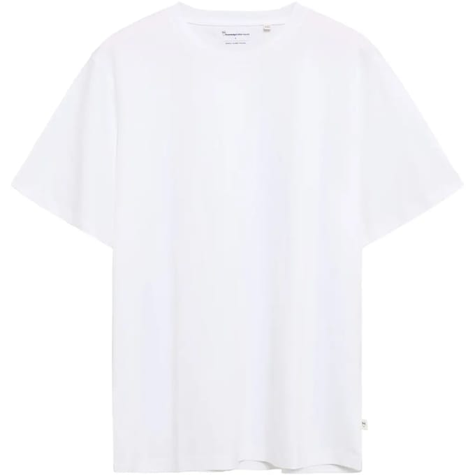 T-shirt KnowledgeCotton Apparel Mercerized