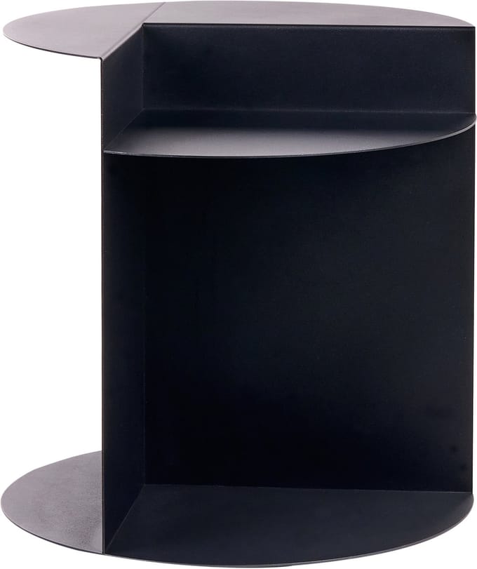 TAGGART - Bijzettafel - Zwart - IJzer