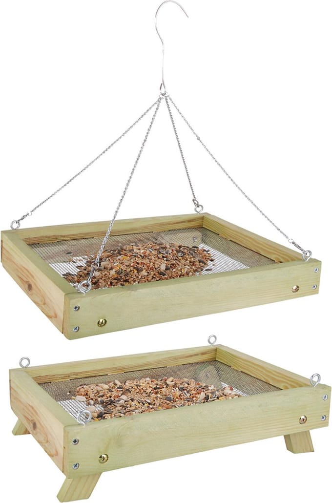 Esschert Design - Voedertafel - Staand & Hangend