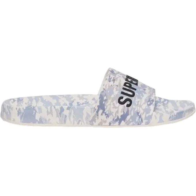 Superdry  Teenslippers Camo Print Pool Slide