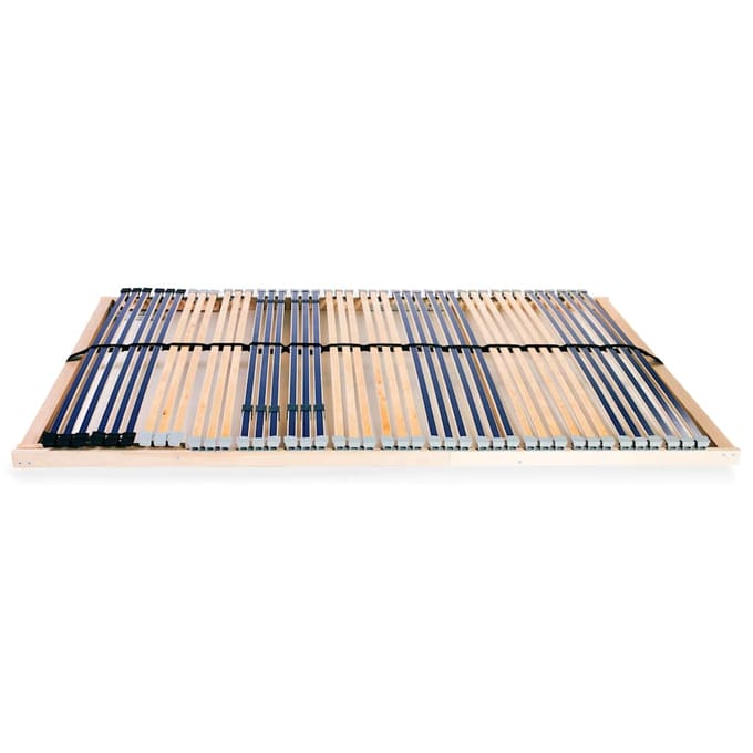 vidaXL - Lattenbodem - met - 42 - latten - 7 - zones - 120x200 - cm