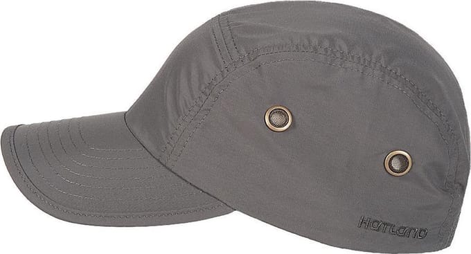 Hatland - Waterbestendige UV pet voor heren - Reef - Antraciet - maat Onesize