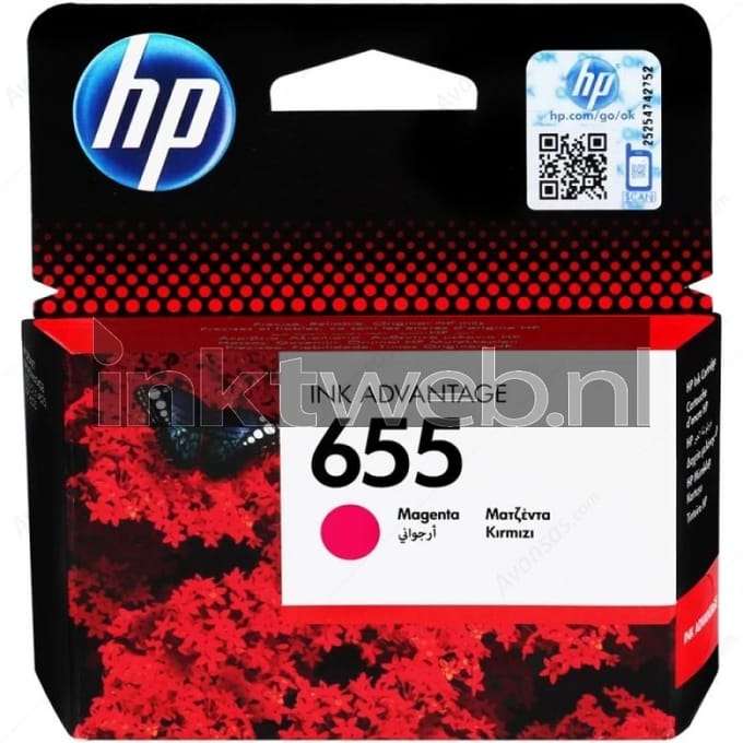 HP 655 magenta (Origineel)