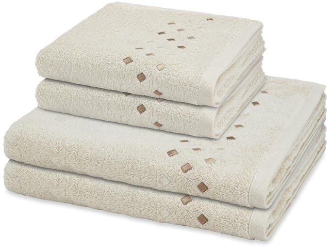Ross Sonstiges 2 X handdoek 2 X douchehanddoek - in set 4 pack Stoneline