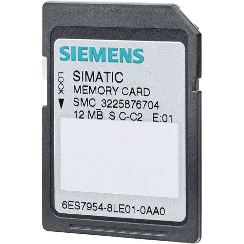 Siemens 6ES7954-8LE04-0AA0 6ES79548LE040AA0 PLC-geheugenkaart