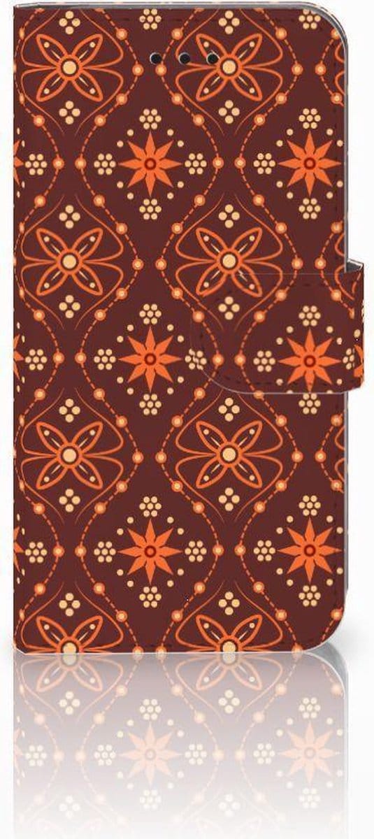 Apple iPhone X | Xs Telefoon Hoesje Batik Brown
