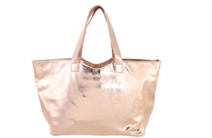 Schoudertas / Shopper / Strandtas Krabi - Champagne