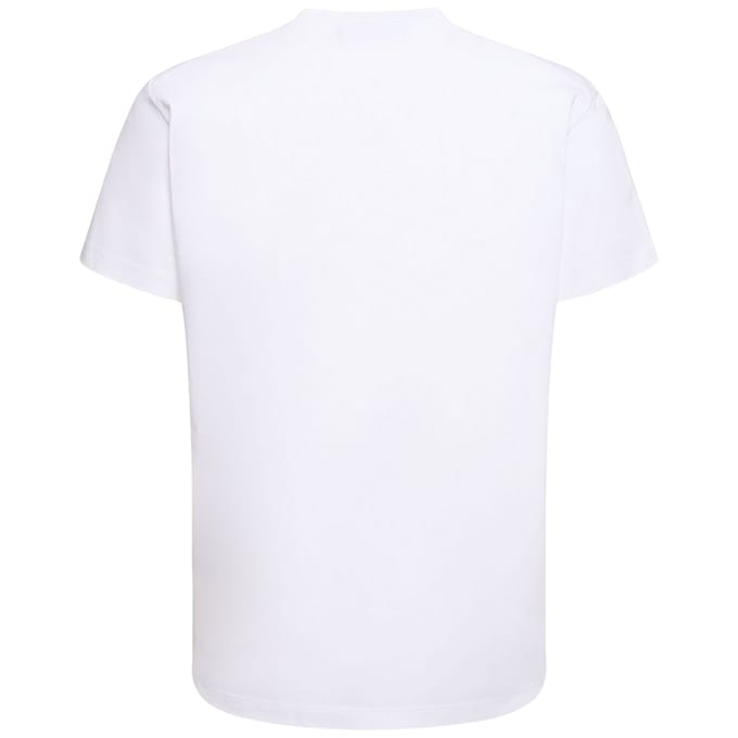 Dsquared2 Cool Fit Groen Blur Icon Logo Wit T-shirt