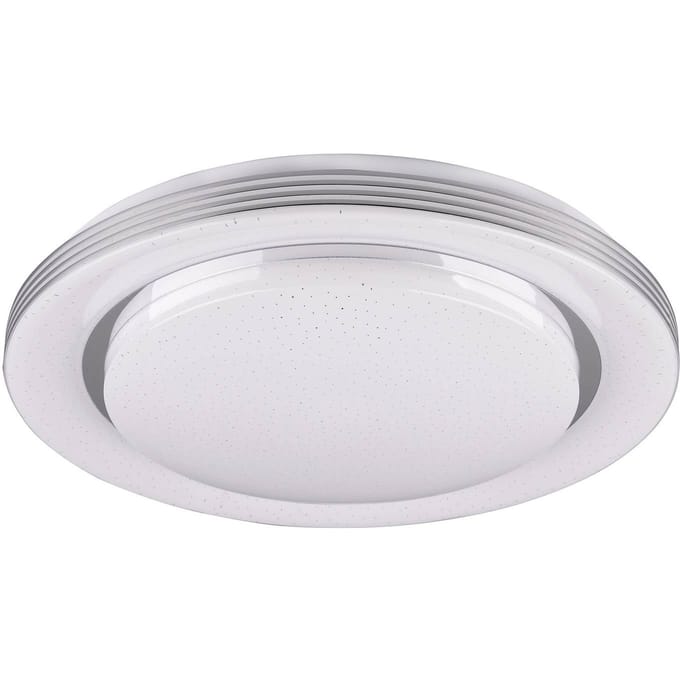 Reality Leuchten Plafondlamp Atria, Ø 48 cm, wit, kunststof, CCT