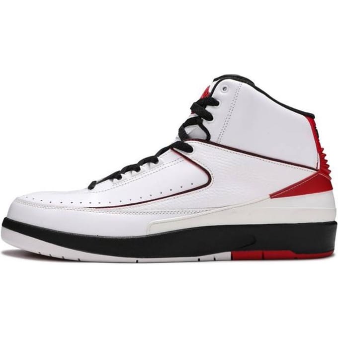 Jordan 2 Retro Qf Blanc Rouge Varsity 2010 395709-101 41 white