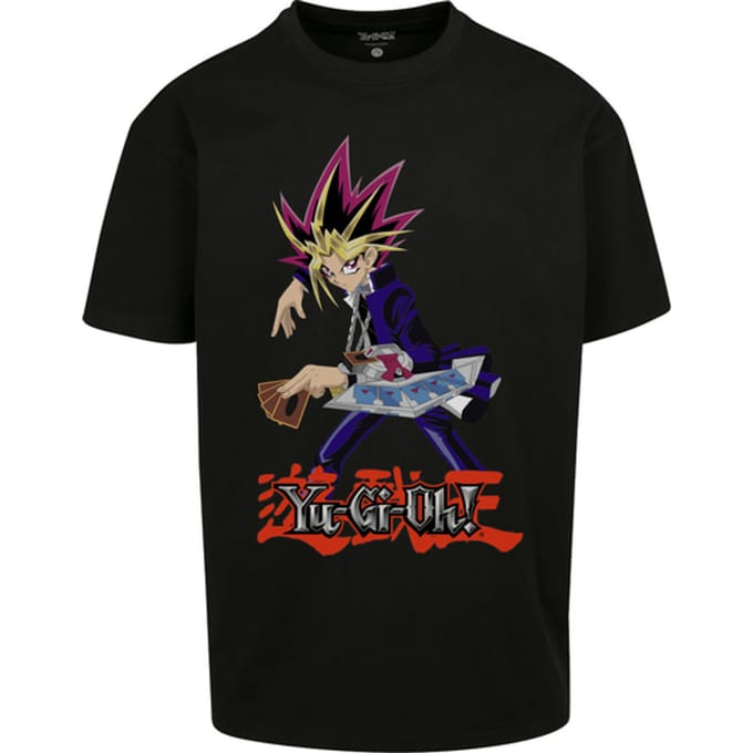 Mister Tee Yu-gi-oh Duell O T-shirt Zwart