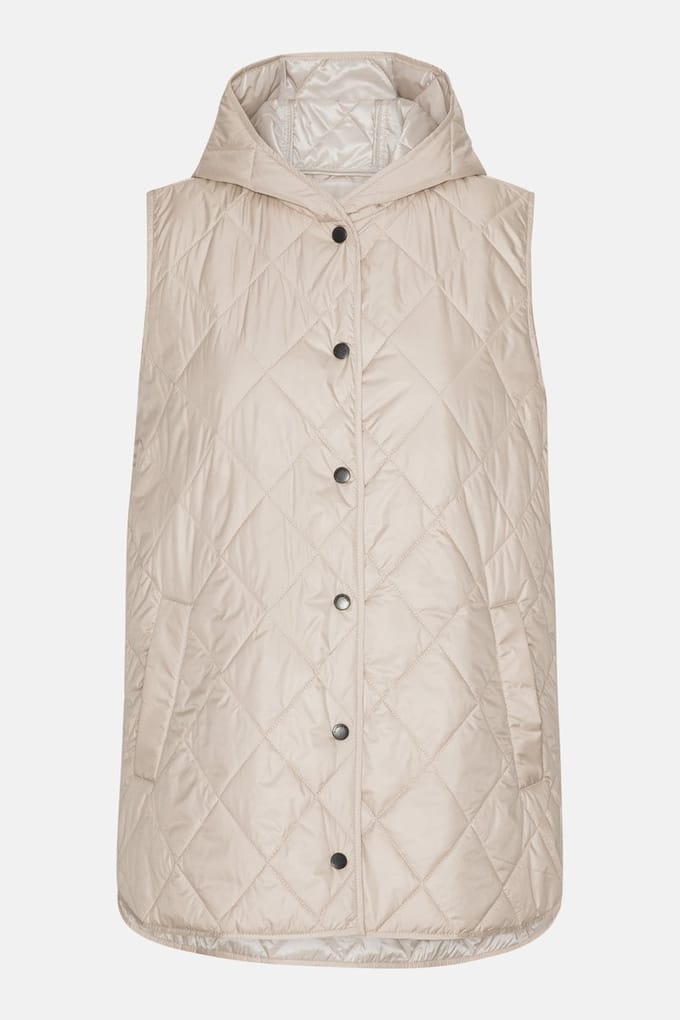 Lang Gewatteerd Vest BEAT02