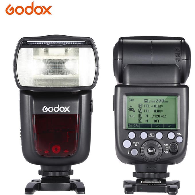 Godox V860II-C E-TTL 1/8000S HSS Master Slave GN60 Speedlite Flitser Ingebouwd 2.4G Draadloos X-systeem JP Plug