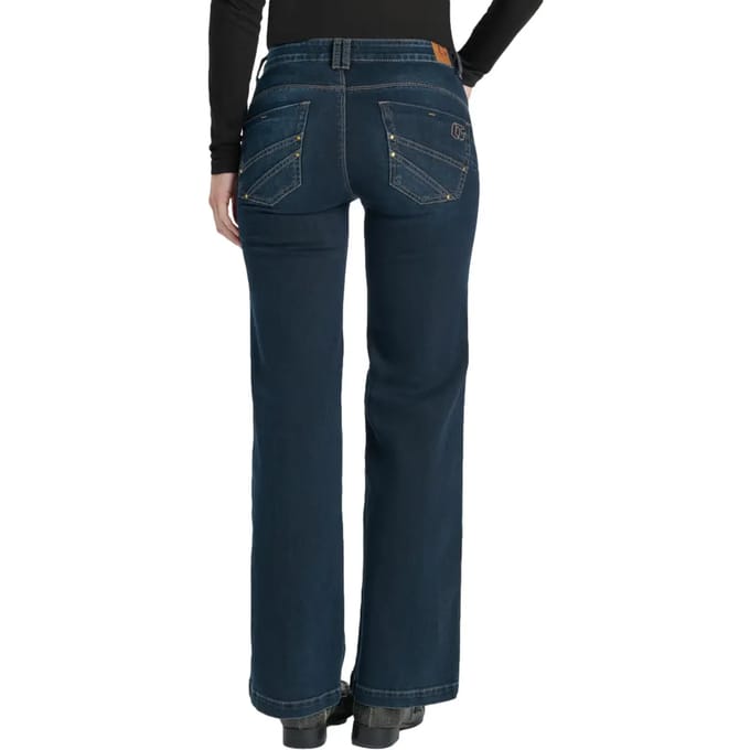 Vrouwelijke Flared Jeans Le Temps des cerises Pulp High Pamo