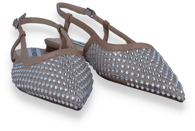 Steve Madden Slingshot-mr Flat Shoes Tan Mesh Größe: 37 | Sandalen Outlet | Damen