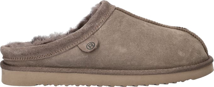 Rohde Livigno heren pantoffel - Donker Taupe - Maat 41