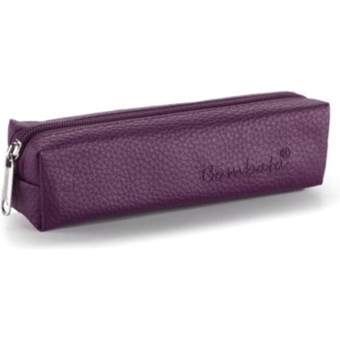Bombata Etui Classic 19 X 5 Cm Kunstleer Pruim Paars