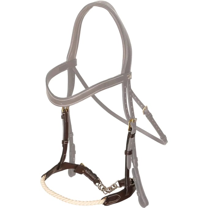 Muserolle Paard in Touw met Ketting Dy'on Collection