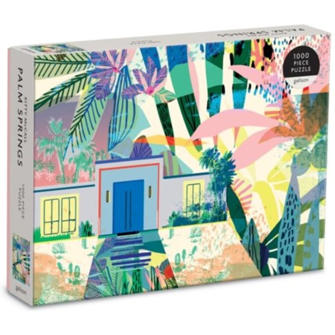 Kitty Mccall Palm Springs 1000 Piece Puzzle - Galison