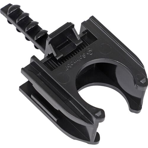 Toolstation Buisclip euro 19mm zwart (50 Stuks)