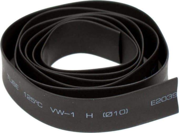 Madcat - Gaine Thermo Shrink Tube | 10mm | 1m - Zwart