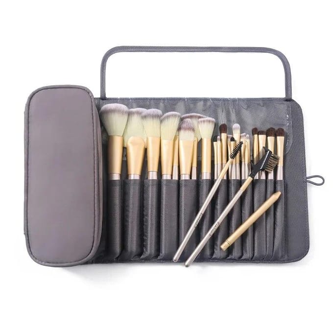 Make-uptas Make-upkwastentas Opbergtas Multifunctioneel Opvouwbaar Professionele Make-up Make-up Opbergtas grijs