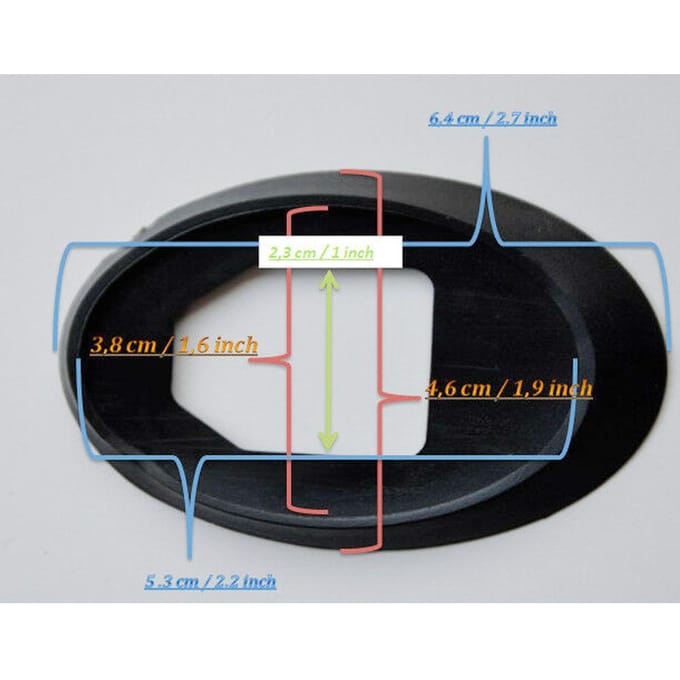 Nouveau Joint de Base en Caoutchouc d'Antenne de Toit Pour Opel /Vauxhall Corsa B/C/D Vectra C Zafira B black