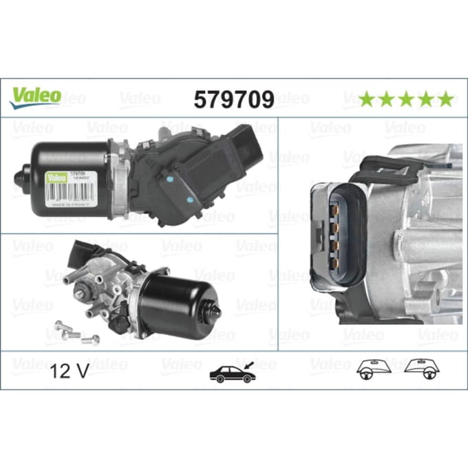 Ruitenwissermotor VALEO 579709