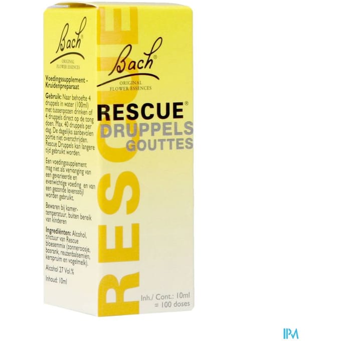 Bach Rescue Remedy Druppels - 10 ml