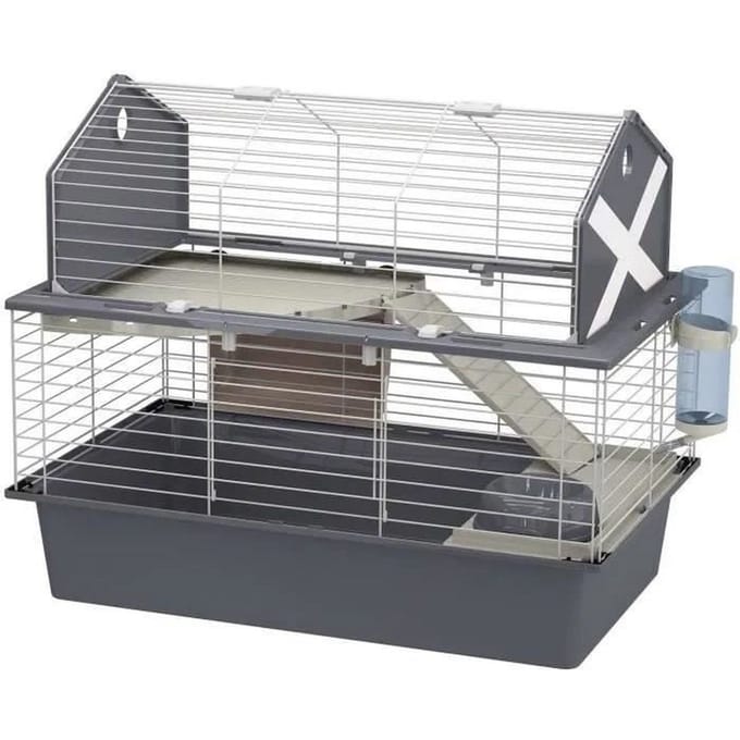 Cage pour lapins avec accessoires 78* 48*65 cm - FERPLAST