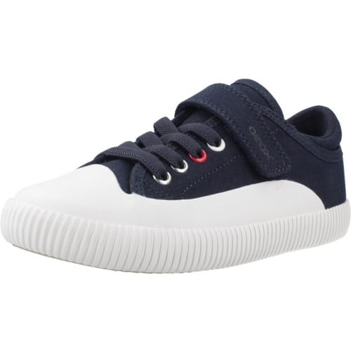 GEOX TIPPESTE JONGENS Sneakers - MARINEBLAUW/WIT - Maat 26