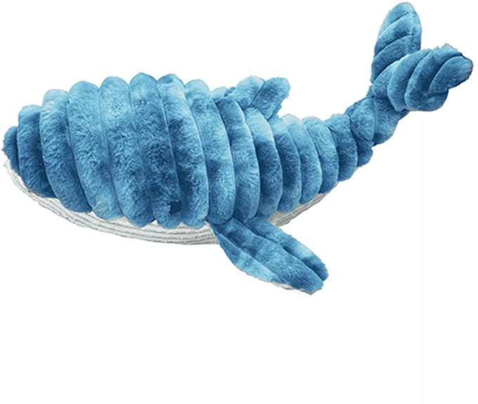 Quapas! - XXL Hondenknuffel Walvis - Pluche Speelgoed - 91 cm