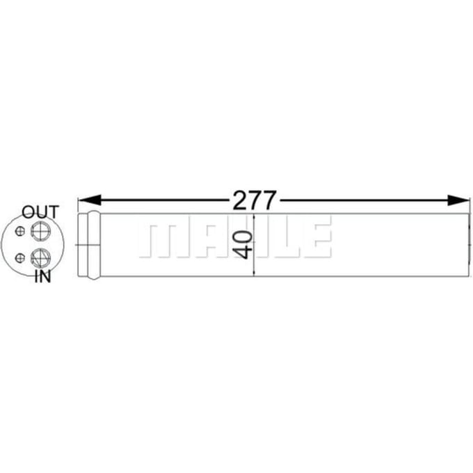 Droger, airconditioner MAHLE AD 62 000S