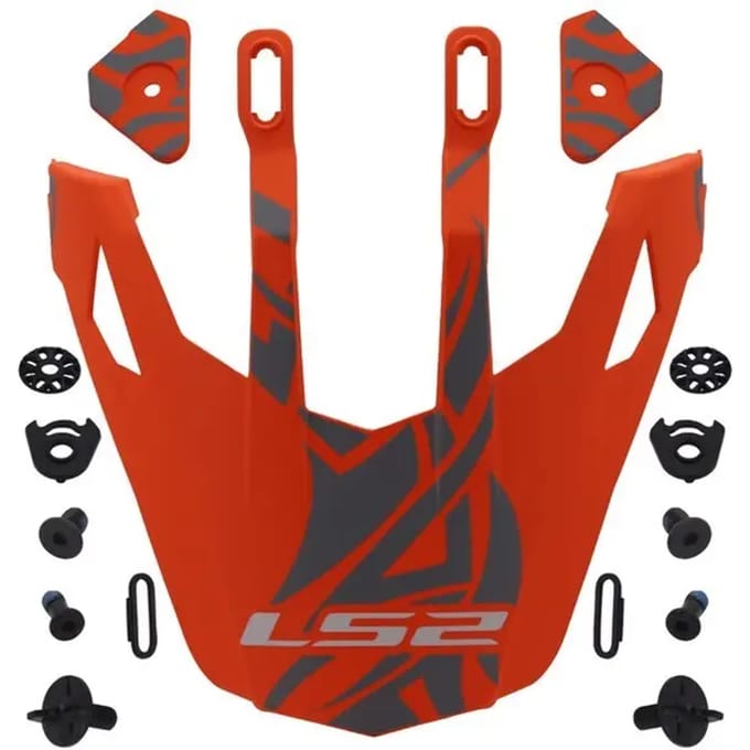 Vizier voor motorcrosshelm LS2 MX702 Rangi