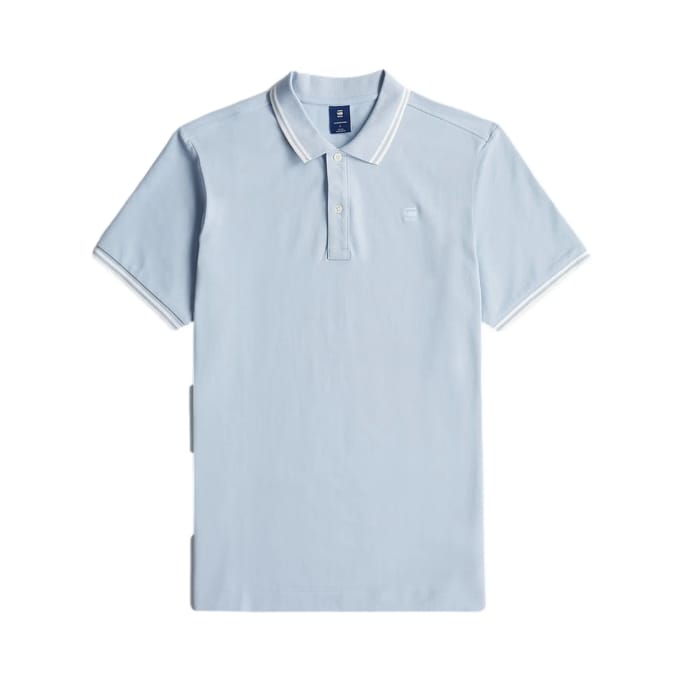 Slim fit poloshirt met gestikt logo model 'Dunda'