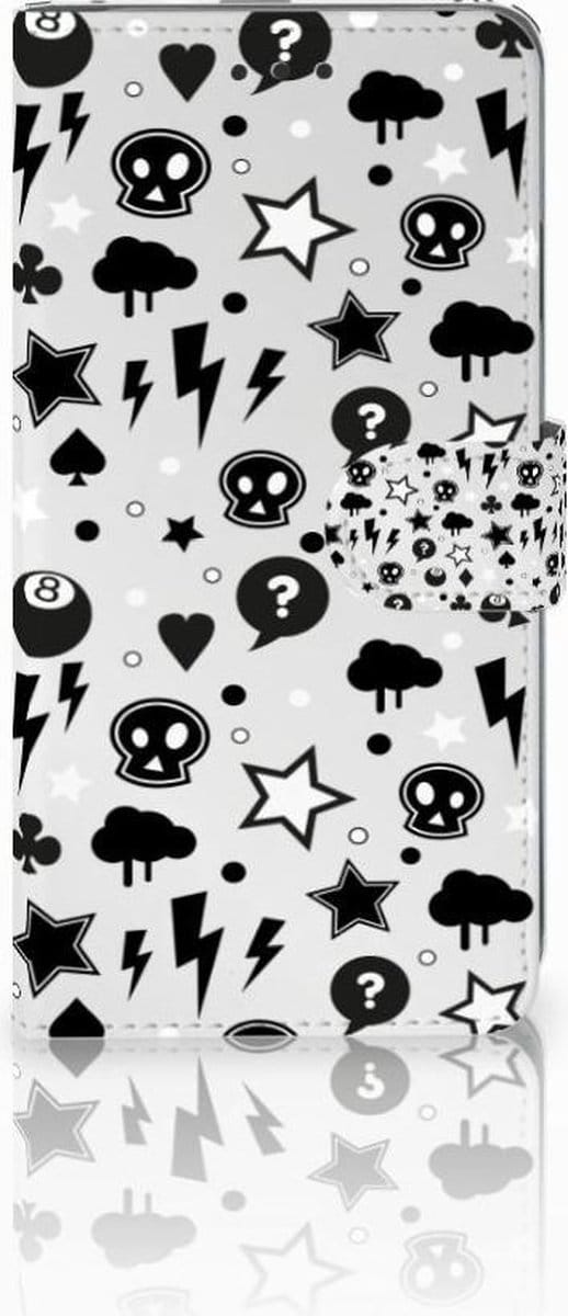 Telefoonhoesje met Naam Apple iPhone Xs Max Silver Punk