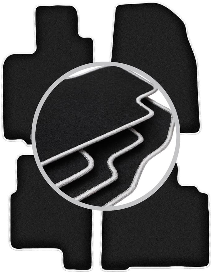 CARLUX-SILVER automatten voor: Mazda CX-9 I SUV (2006-2015)