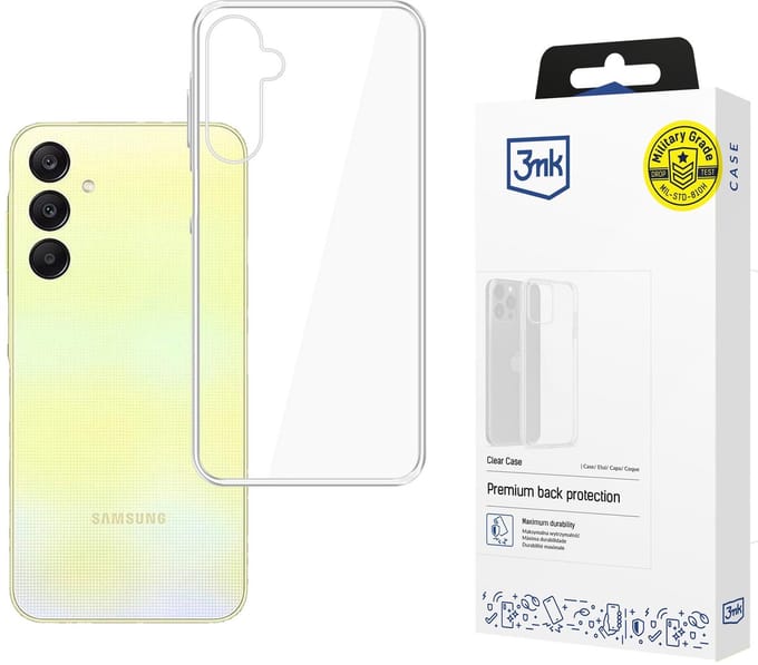 3mk Clear Case for Samsung Galaxy A26 5G - transparent